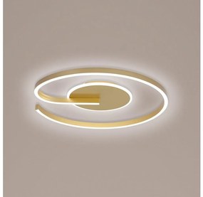 Brilagi Brilagi -LED Dimmelhető mennyezeti lámpa SPIRAL LED/56W/230V 3000/4000/6000K + távirányító BG1336