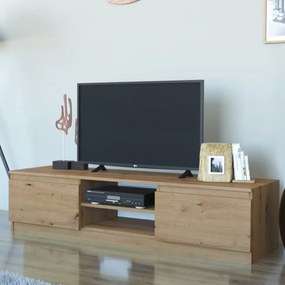 Shannan RTV140 TV állvány, 140x36x40 cm, tölgy