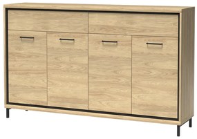 Komód Milley 08 (LED világítással) (hikora). 1057880