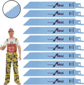 Szablyafűrészlap Fémhez 150mm Róka Farok S922EF 10 Db