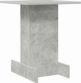 vidaXL Végasztal Beton Szürke 44,5 x 45 x 55 cm Faanyag