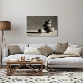 Kép - Szürke kövek (90x60 cm)