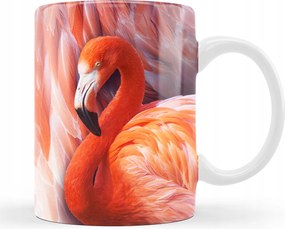 Flamingós Bögre Flamingó születésnapra 330 ml strapabíró forró italok nagy