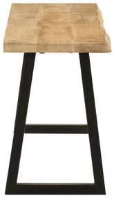 tömör mangófa pad természetes éllel 105 cm