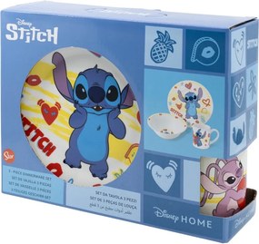 Disney Lilo és Stitch, A csillagkutya Heart porcelán étkészlet Díszdobozban