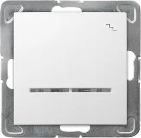 Ospel Impressziós Lépcsőkapcsoló háttérvilágítással fehér LP-3YS/m/00