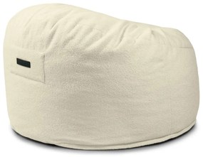 Világosszürke buklé gyerek babzsákfotel Om 85 – SLOWDOWN