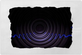 Poszterek 120x80 Zenei hullámok