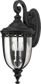 ELSTEAD FE-EB2-L-BLK ENGLISH BRIDLE Klasszikus Kültéri Fali Lámpa E14 IP44