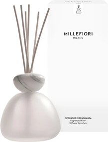 Millefiori Milano Marble Glass Frosted White aroma diffúzor 400 ml