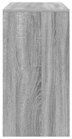 Számítógépasztal Szürke sonoma MDF 100 x 40 x 76 cm Egyszerű