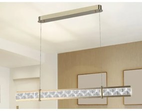 LED fényerőszabályozható kábelre függesztett csillár ENRIQUE LED/20W/230V 3000-6000K +távirányító