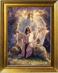 Jézus Átváltozása| Vászonkép Díszített Keretben 30X40