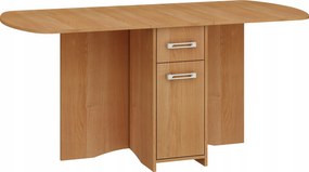 Összecsukható asztal iroda nappali Homi Mini 10 éger 40-160 cm