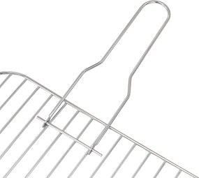 Grillrács szögletes 53,5x28 cm