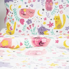 4Home Playful Paws mikroszálas ágyneműhuzat, 140 x 200 cm, 70 x 90 cm