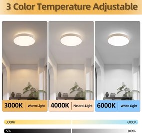 Brilagi - LED dimmelhető lámpatest GLASS POOL DOUBLE LED/48W/230V 40 cm bézs + távirányító