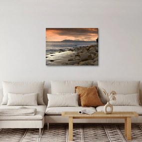 Kép - Tenger és hegyek (70x50 cm)