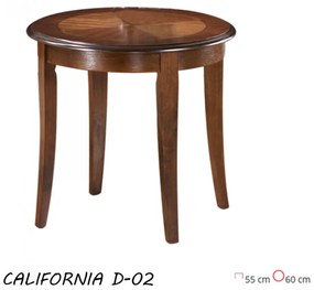 California D Lerakóasztal 60cm Sötét Dió