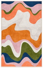 Narancssárga mosható szőnyeg 160x230 cm Squiggly Orange – Mila Home