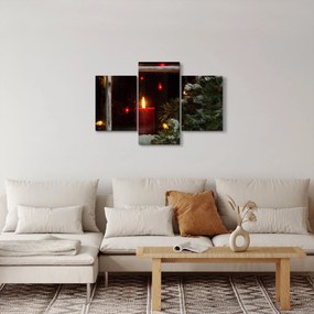 Kép - Izzó karácsonyi gyertya (90x60 cm)
