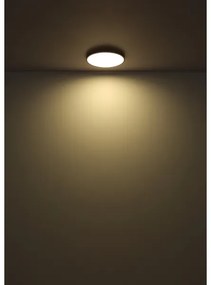 Globo 41566-15S - LED Mennyezeti lámpa NIELSEN LED/15W/230V átm. 23 cm fekete