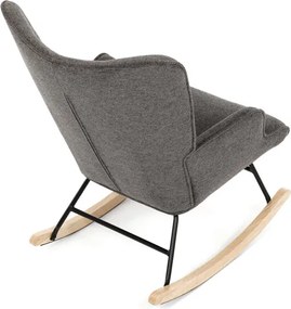 Hintaszék, szürke, szövet, AK-373 GREY2