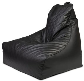 Babzsák Keiko M Caro Eco bőr TiaHome - Sötétkék