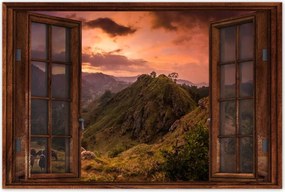 Poszterek 60x40 Tájkép bárányhegyekkel