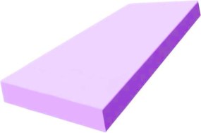 Matracvédő 110x160 topper fedőmatrac 5 cm antiallergén H3 kemény