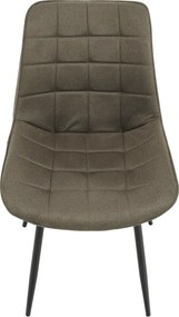 Szék, szürkésbarna taupe/fekete, SARIN