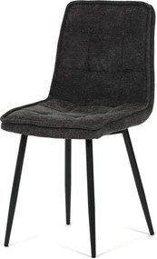 Jídelní židle, šedá, látka, CT-G2048 GREY2