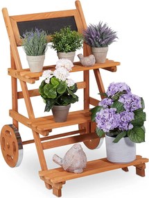 Fa virágágyás relaxdays 90,5 x 59,5 x 69 cm