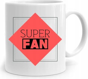 Szurkolóknak Szurkolói Bögre Szuper Fan nyomott mintával