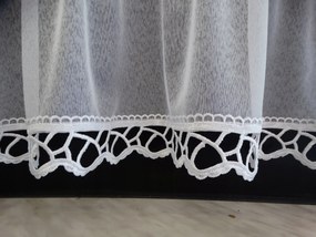 Mg Irigység markizeta Enzo fehér gipiura 73337 150x40cm