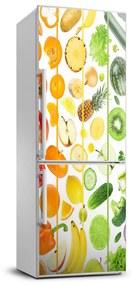 Dekor matrica hűtőre Gyümölcsök és zöldségek FridgeStick-70x190-f-84954572