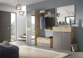 Mason 2 ajtós, 1 fiókos cipősszekrény