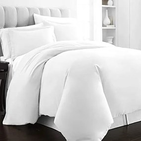 Pamut lepedők Deluxe Fehér TiaHome - 1x Párna 90x70cm, 1x Paplan 140x220cm