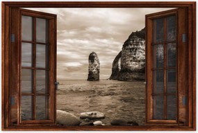 Poszterek 60x40 Fotó Szépia szikla