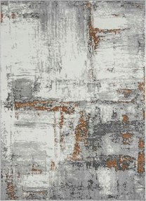 Nappali szőnyeg 200x300cm,plüss haj,krém bézs beton márvány minta