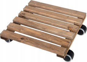 Fából készült gurulós állvány Futó platform