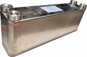 Hőcserélő Sanitline SL-60-70 1 1/2" 270kW 70 lemezes DN40 6/4"