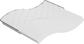 vidaXL közepesen puha habmatrac 180x200 cm