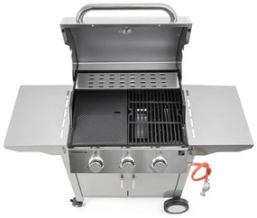 G21 Oklahoma BBQ Premium line gázgrill, 3 égőfej + ajándék nyomáscsökkentő