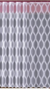 Mg Függöny 618/296 Fehér 200x250 kész pol szalaggal