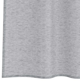 Függönyök függönyökkel 2 pcs Sötétszürke 140x175cm Poliészter