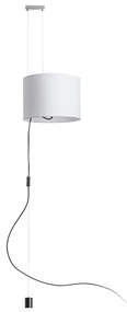 RENDL R11989 BROADWAY függő lámpatest, állítható fehér króm
