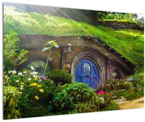 Kép - Hobbitfalva (90x60 cm)