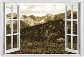 Poszterek 120x80 Tátra Lengyel hegyek Kilátás