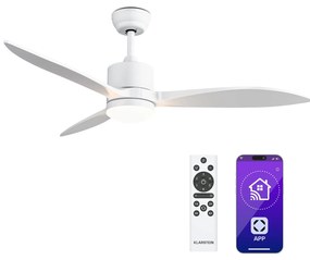 SkyBreeze Smart mennyezeti ventilátor, Beltéri és kültéri használat, Intelligens vezérlés, IP44, 40 dB